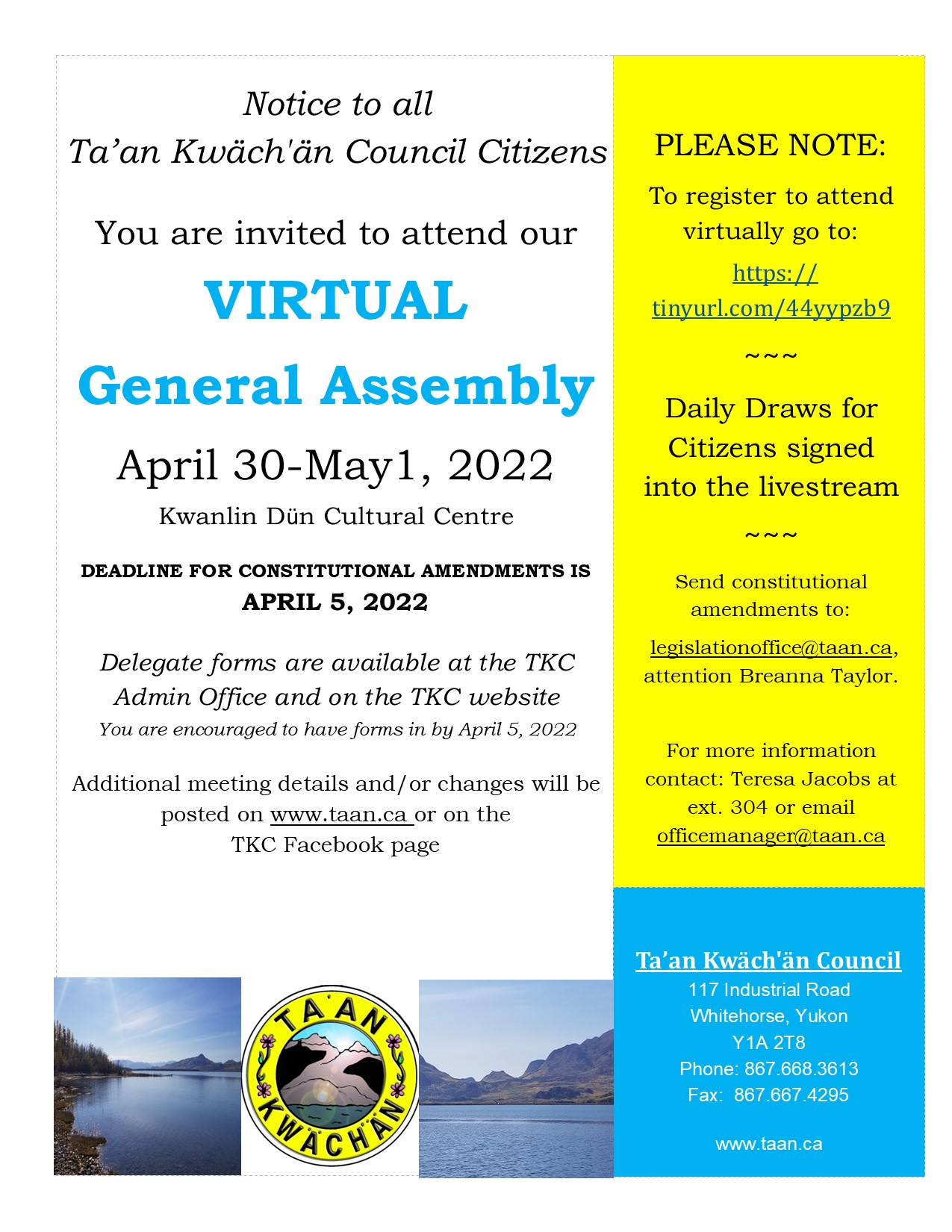 2022 GA Notice-revised2-April 2022