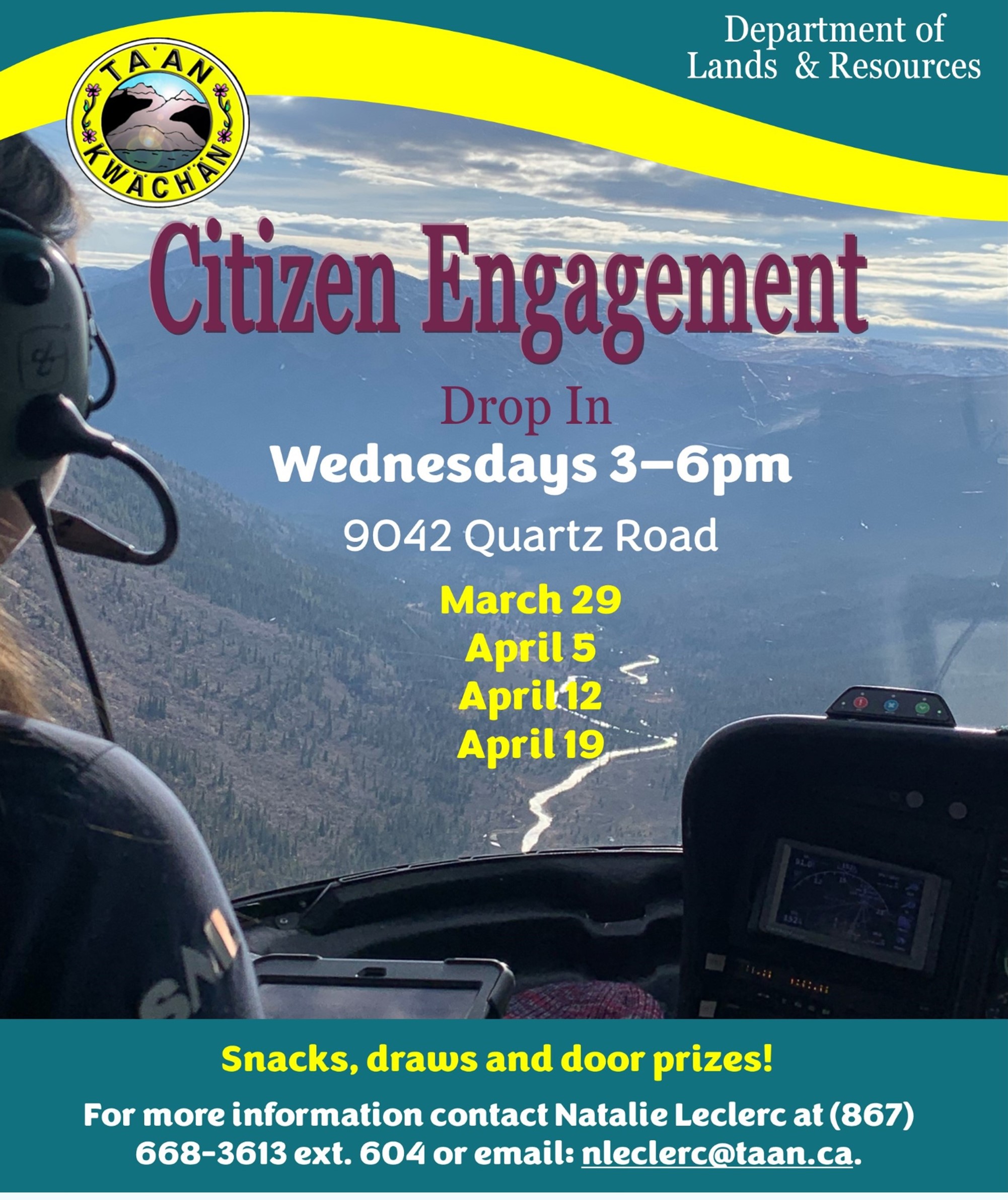 Lands-Resources Wed Night Drop Ins