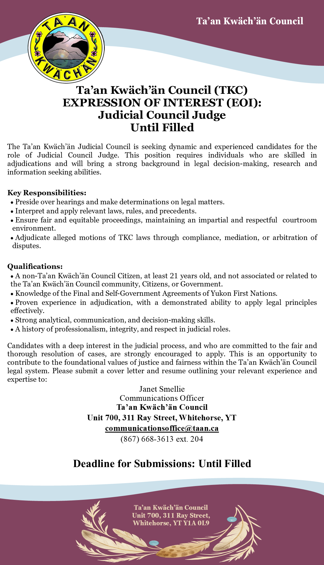 EOI Judicial Council - 2025-10-20