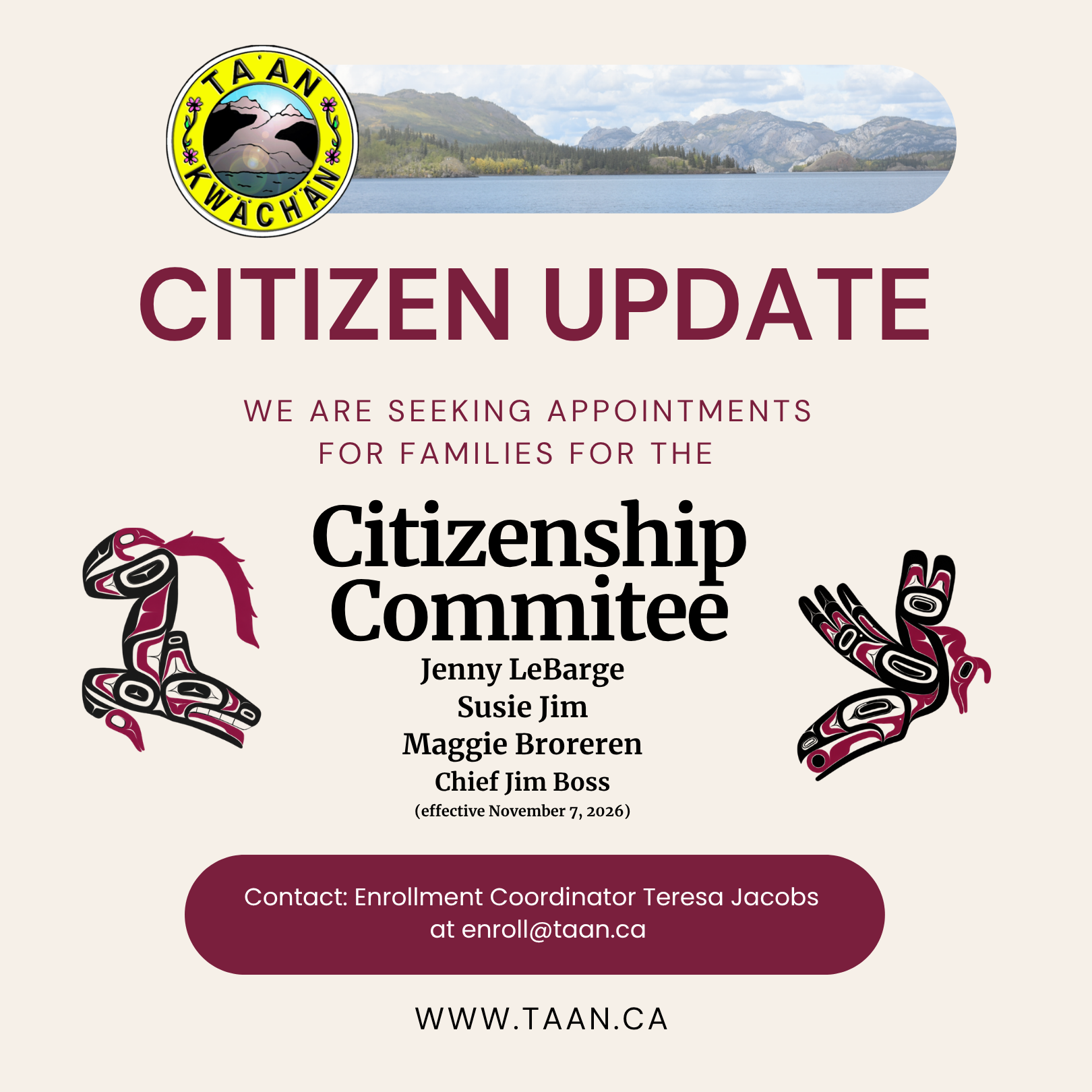 Citizenship Committee Callout